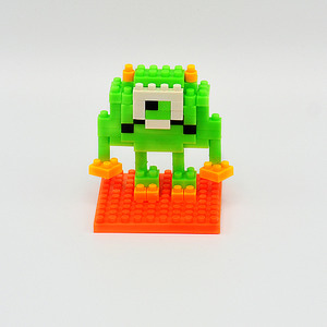 DIY 레고 블럭 몬스터(초록)