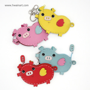 DIY 돼지 동전 지갑( 5개묶음)
