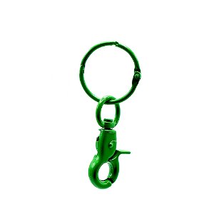 컬러 링 열쇠고리 (초록)