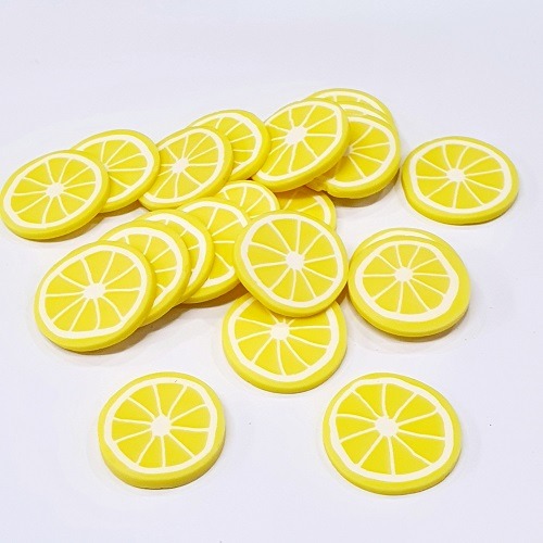 지우개토핑 과일슬라이스 레몬 (20개)