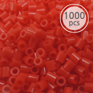 5mm 컬러비즈 빨강(1,000정도)