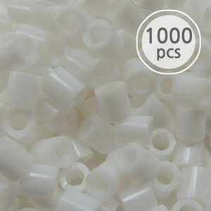 5mm 컬러비즈 흰색(1,000개정도)