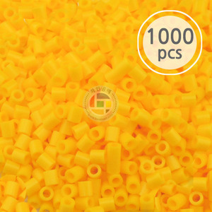 5mm 컬러비즈 노랑(1,000개정도)