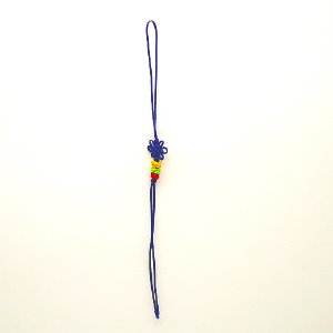 삼봉매듭 (약24cm)파랑 2개
