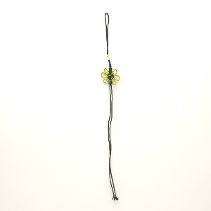 매듭 꽃(초록) 약28cm 2개